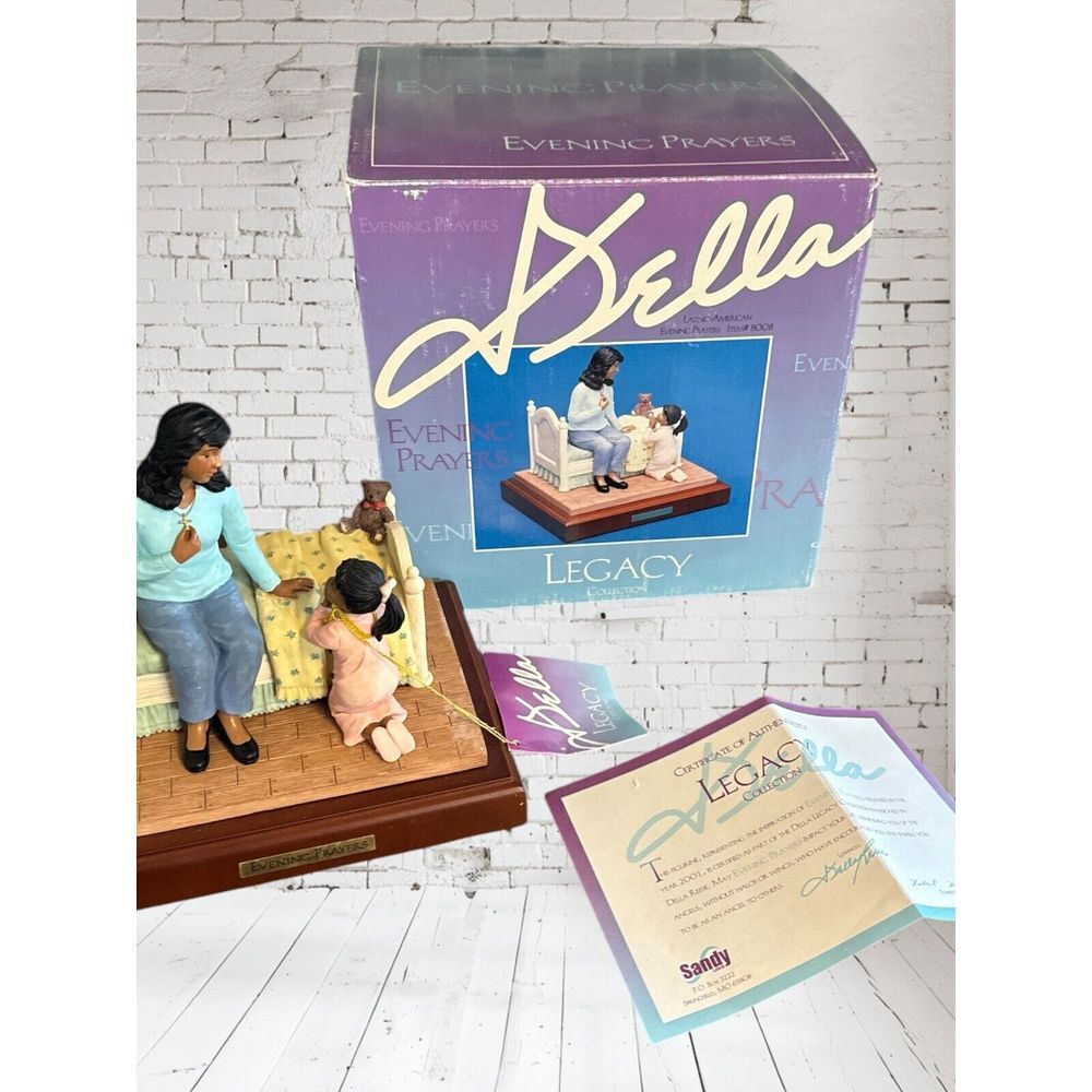 Della Reese Legacy Collection; "Faith" Figurine Evening Prayers. Latino Mother